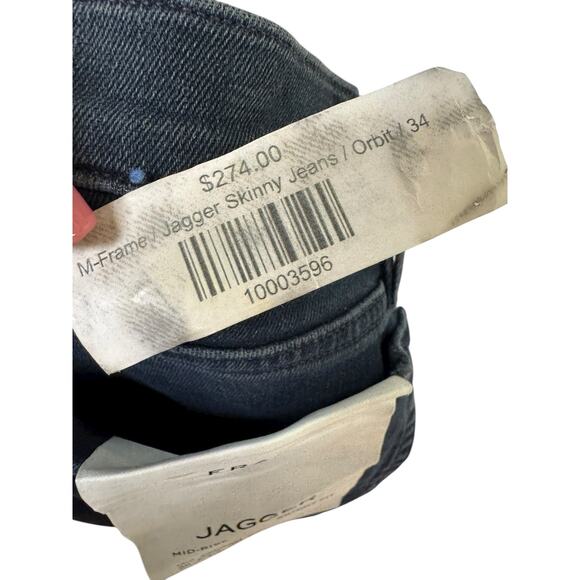 Frame NWT Jagger Straight Skinny in Orbit Size 34 - Picture 10 of 13